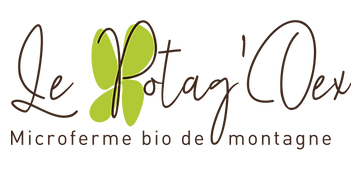 LE POTAG'OEX est une microferme Bio de montagne créée en 2020 par Yaëlle Maye et Bastien Rossier.