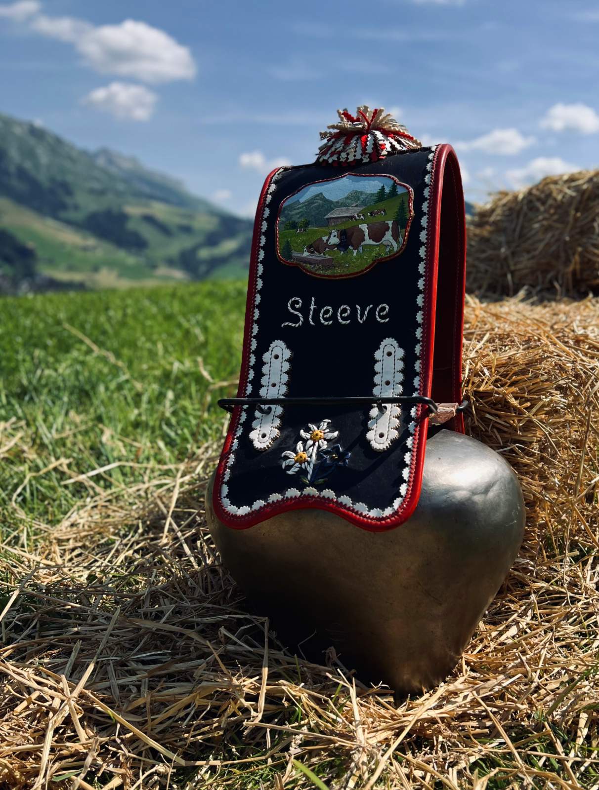 Steeve et famille cloche
