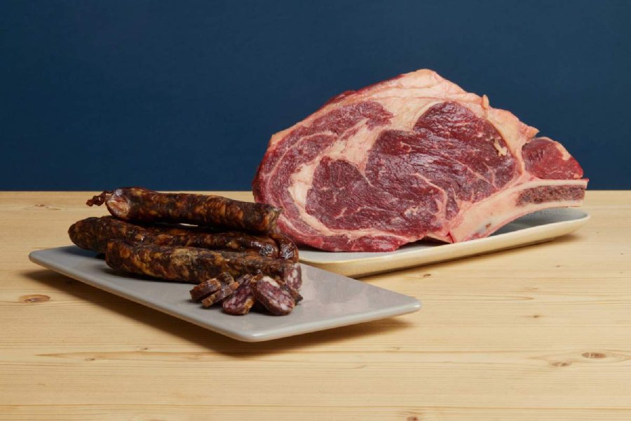 Cote tranche gendarme viande Salers